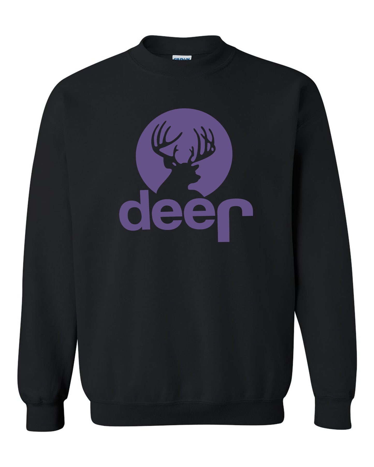 Purple Jeep Sweatshirt Jeep Deer Hunting Buck Shirt Unisex Crew-neck Sweatshirt Tee