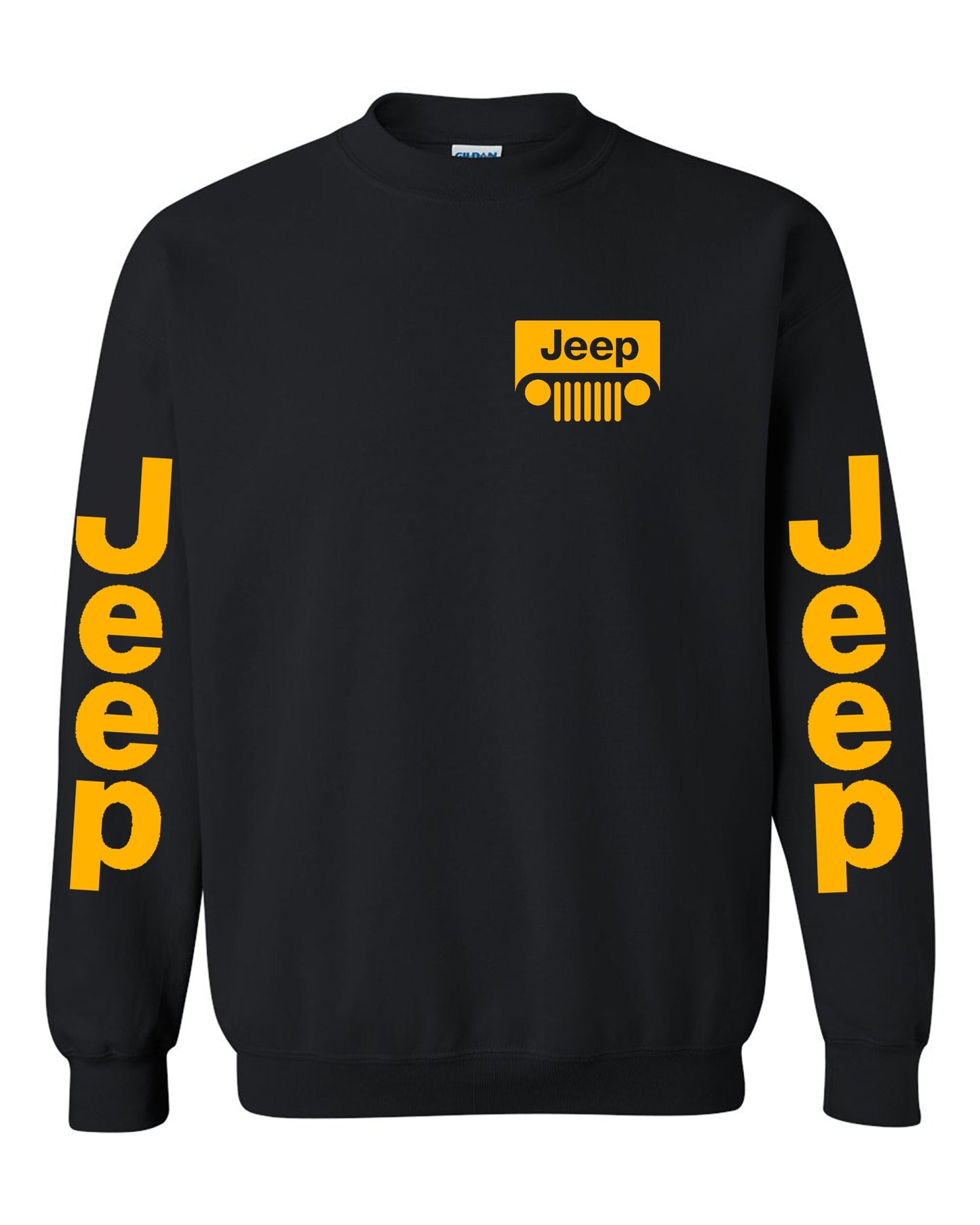 Jeep Sweater All Sizes Jeep 4x4  Off Road Unisex Crew neck Sweatshirt Tee