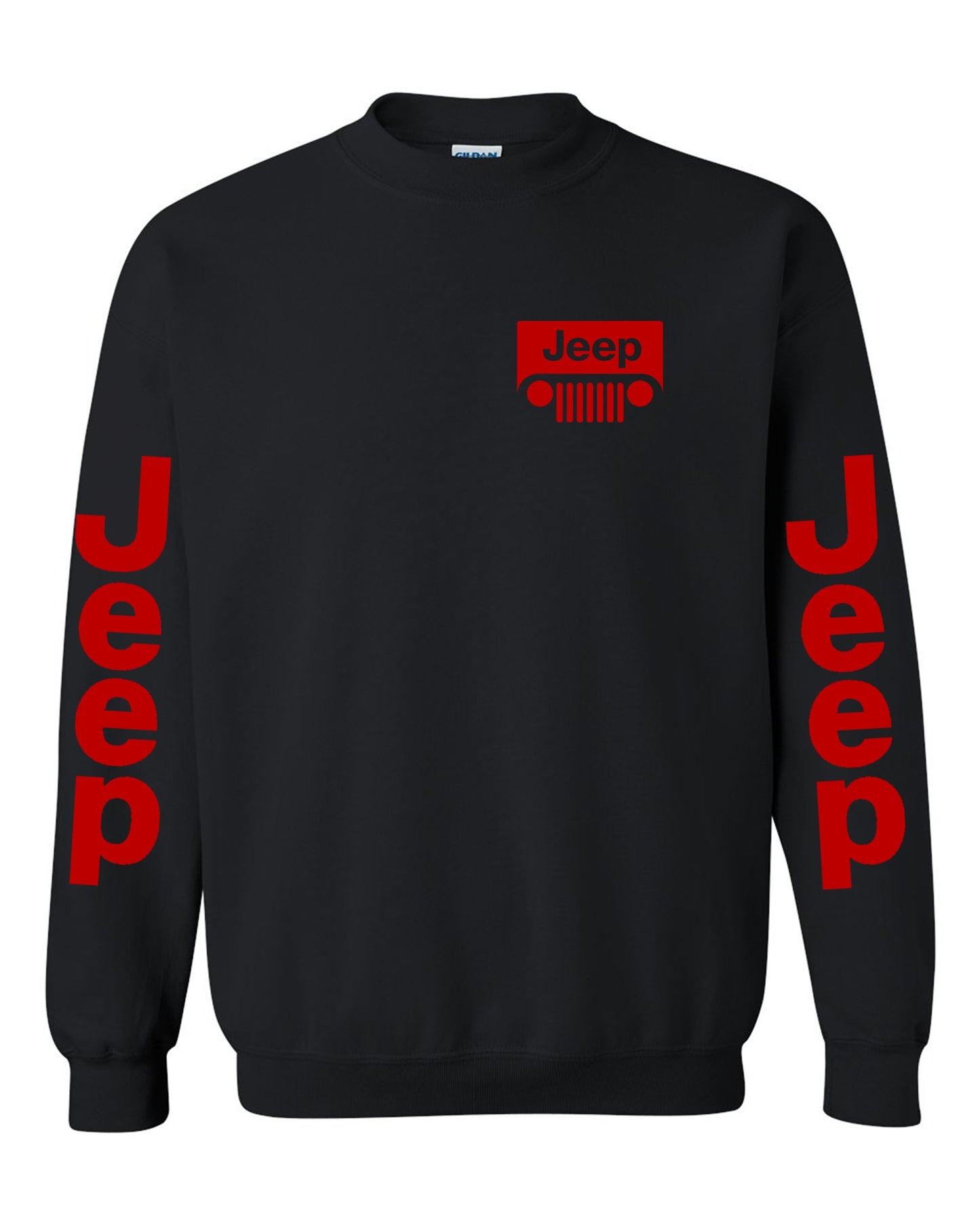 Jeep Sweater All Sizes Jeep 4x4  Off Road Unisex Crew neck Sweatshirt Tee