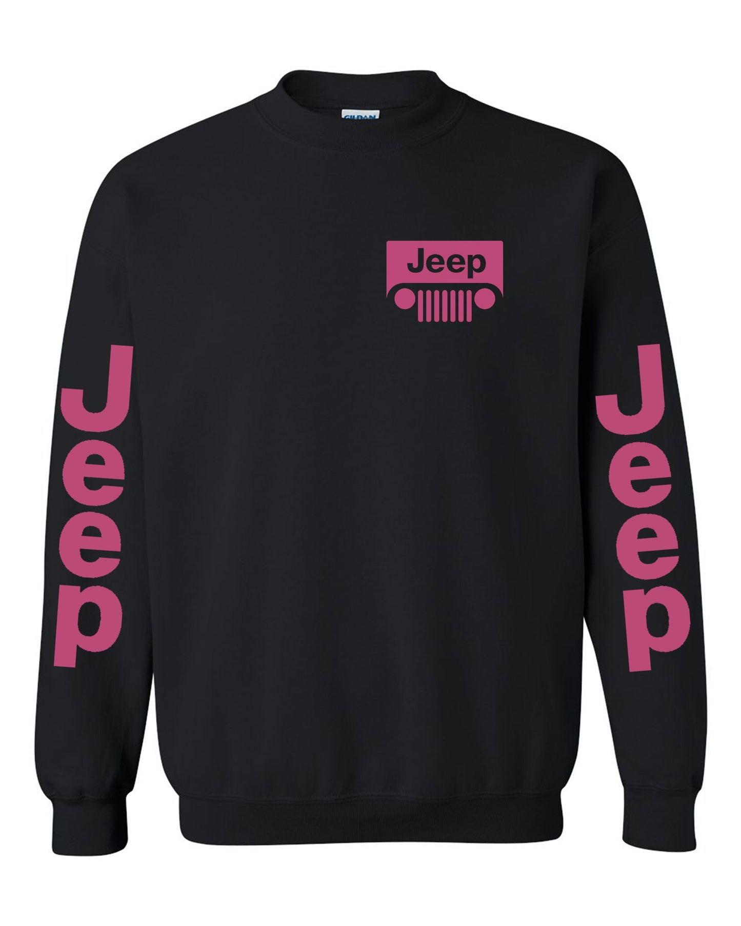 Jeep Sweater All Sizes Jeep 4x4  Off Road Unisex Crew neck Sweatshirt Tee