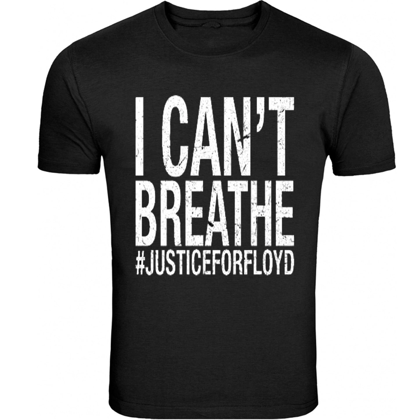 I CANT BREATHE #JUSTICEFORGEORGEFLOYD black Lives matter support Tee T-Shirt S-5XL