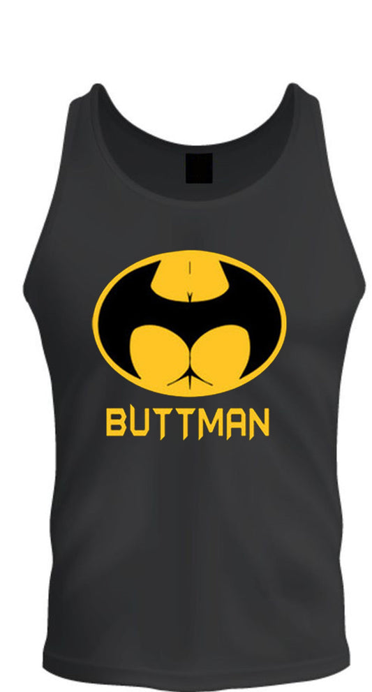 Butman Black Unisex Tee Tank Top S-2XL