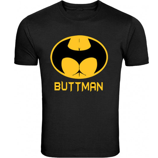 Butman Black Unisex Tee S - 5XL