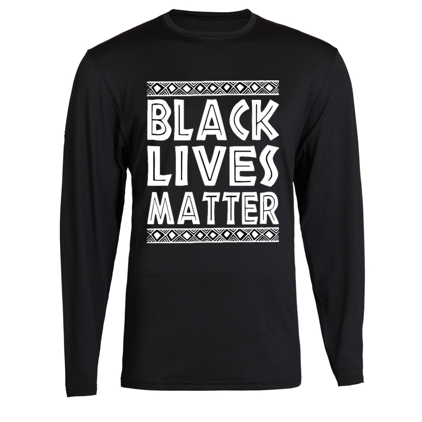 Black Lives Matter i Can't Breathe Tee S - 2XL Black Long Sleeve tee