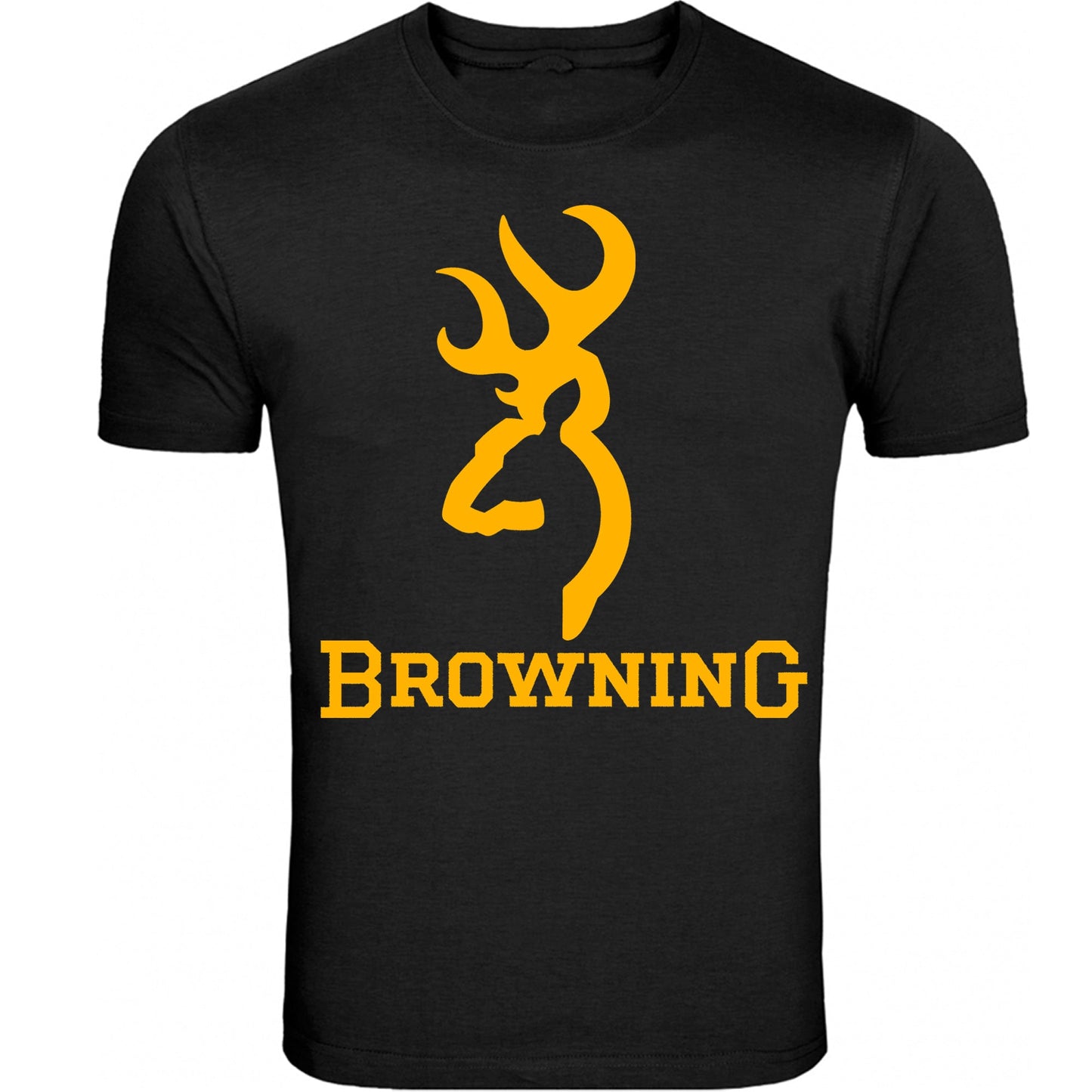 Browning Design Black Unisex Tee S - 5XL Black T-shirt