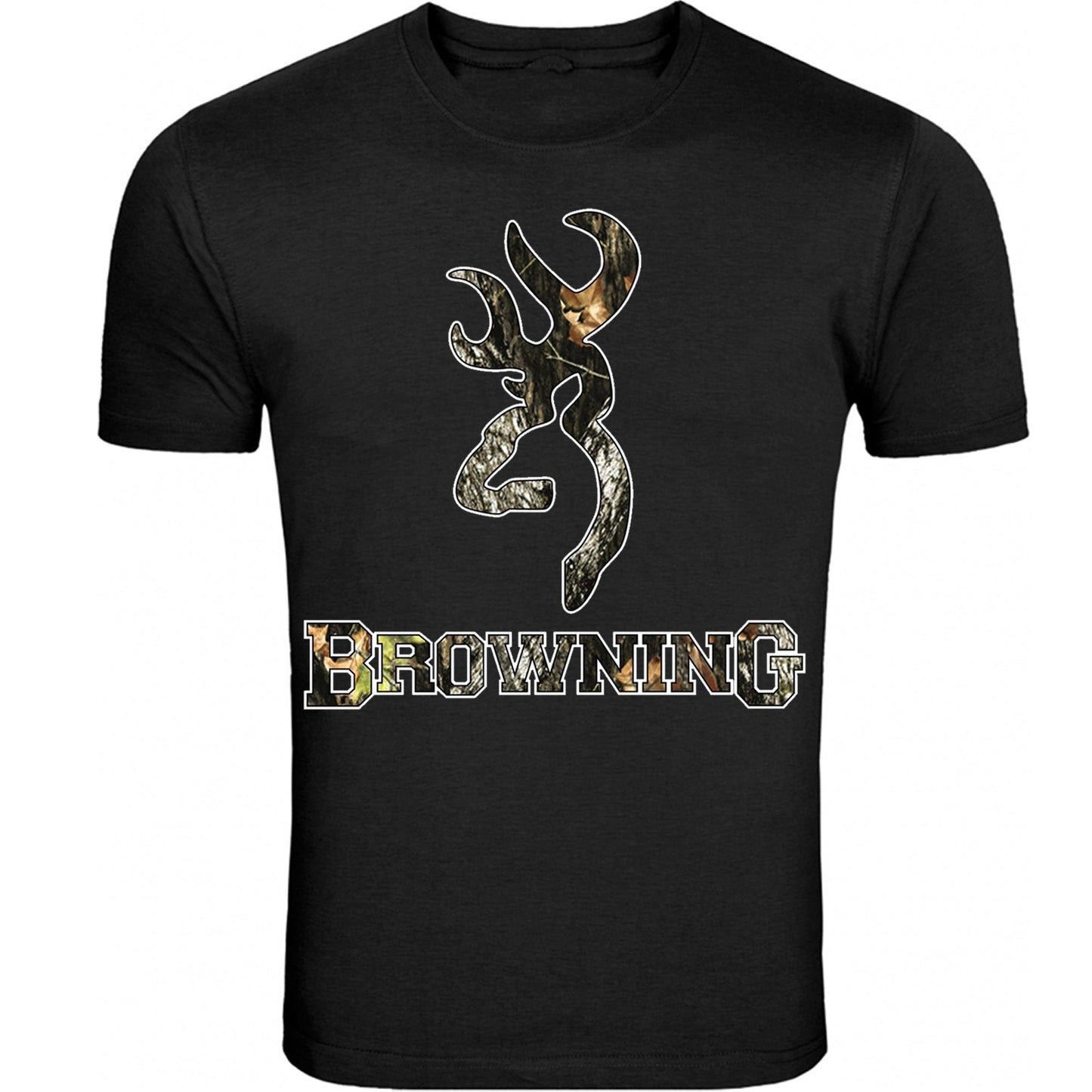 Browning Design Black Unisex Tee S - 5XL Black T-shirt