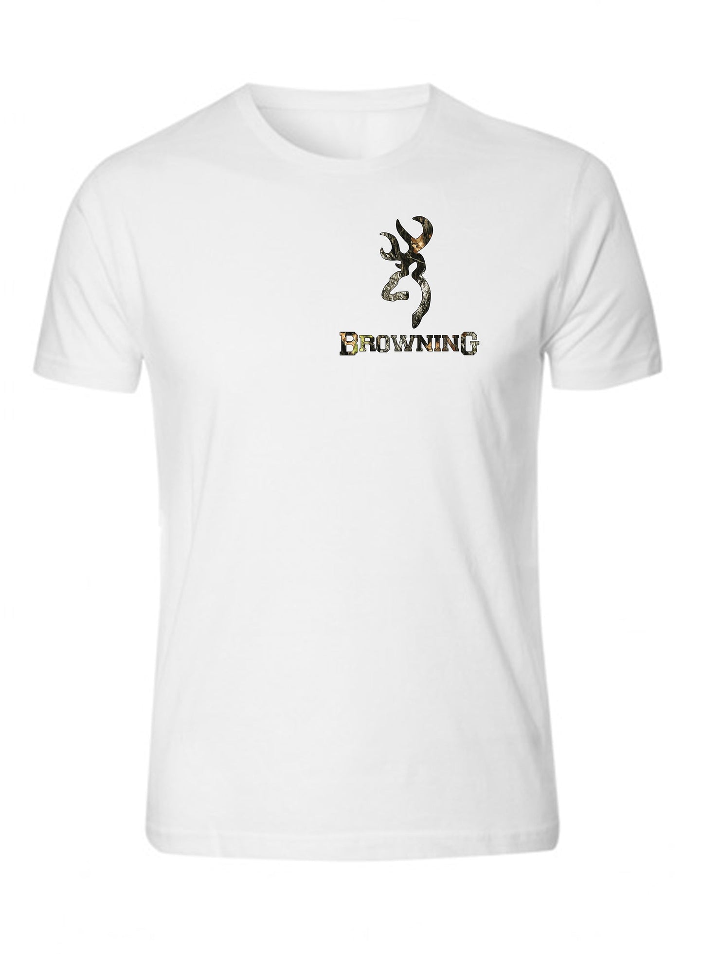 Browning Color Pocket Design Front S - 5XL T-Shirt Tee