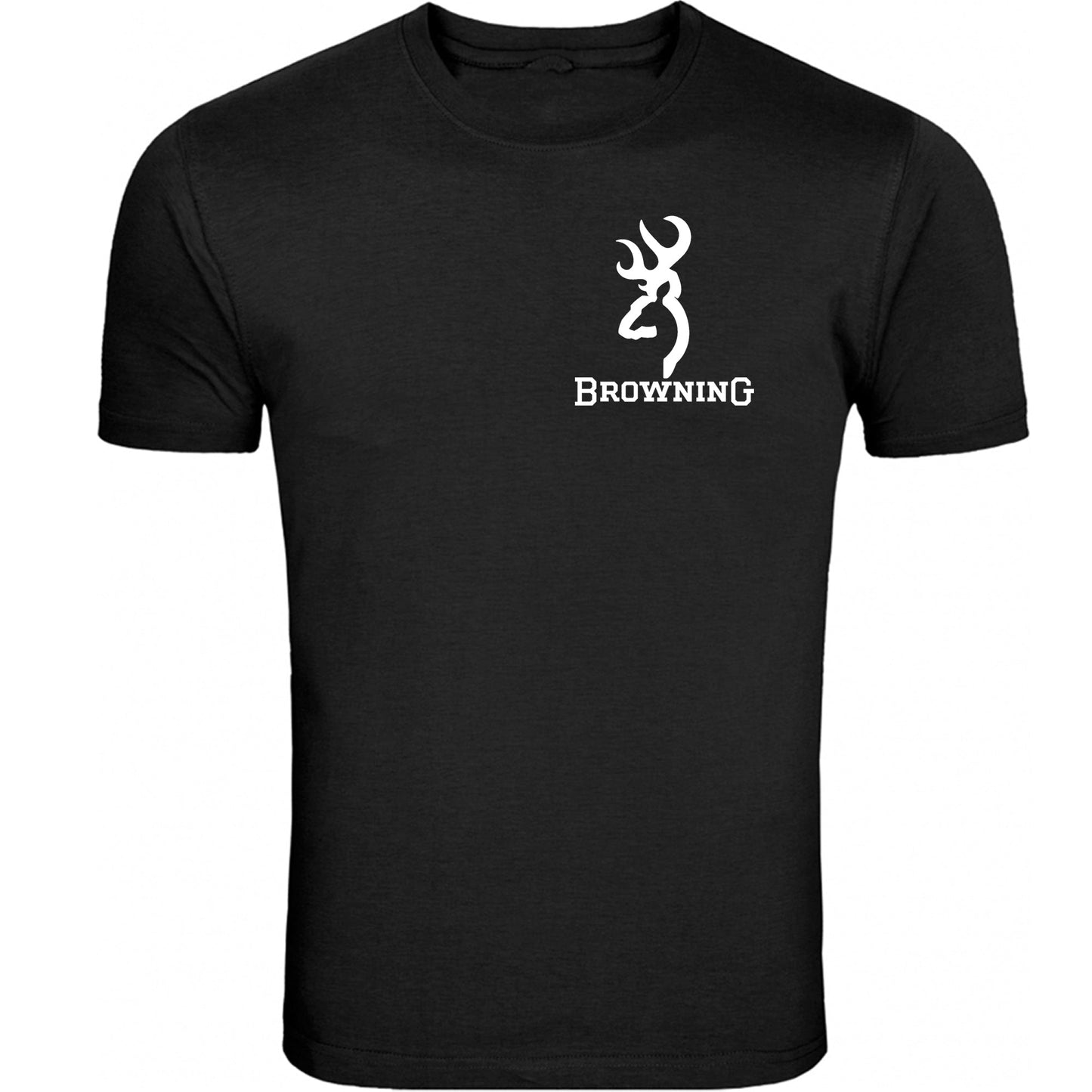 Browning Color Pocket Design Black Front S - 5XL T-Shirt Tee