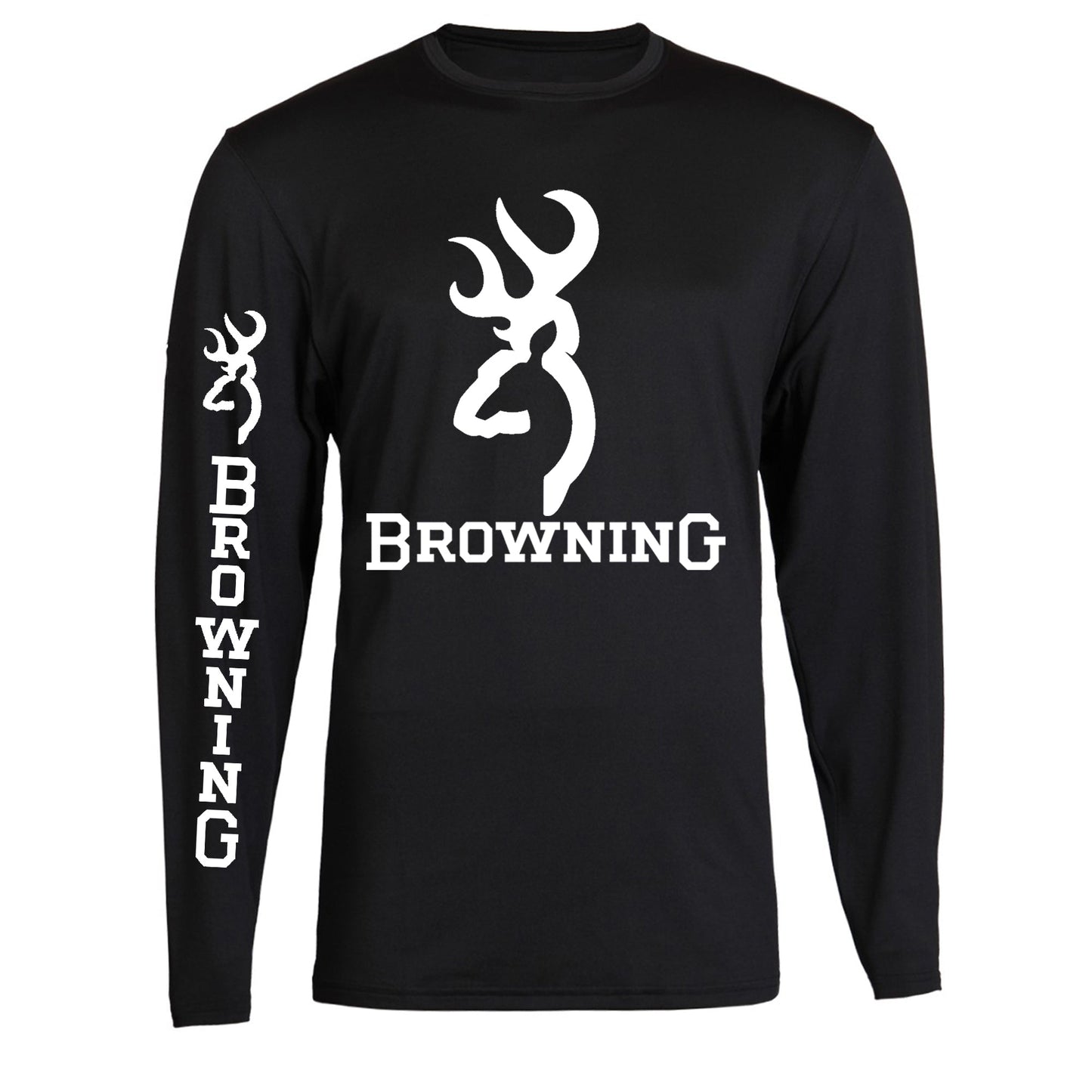 Browning Color Design Black Long Sleeve Tee S-2XL