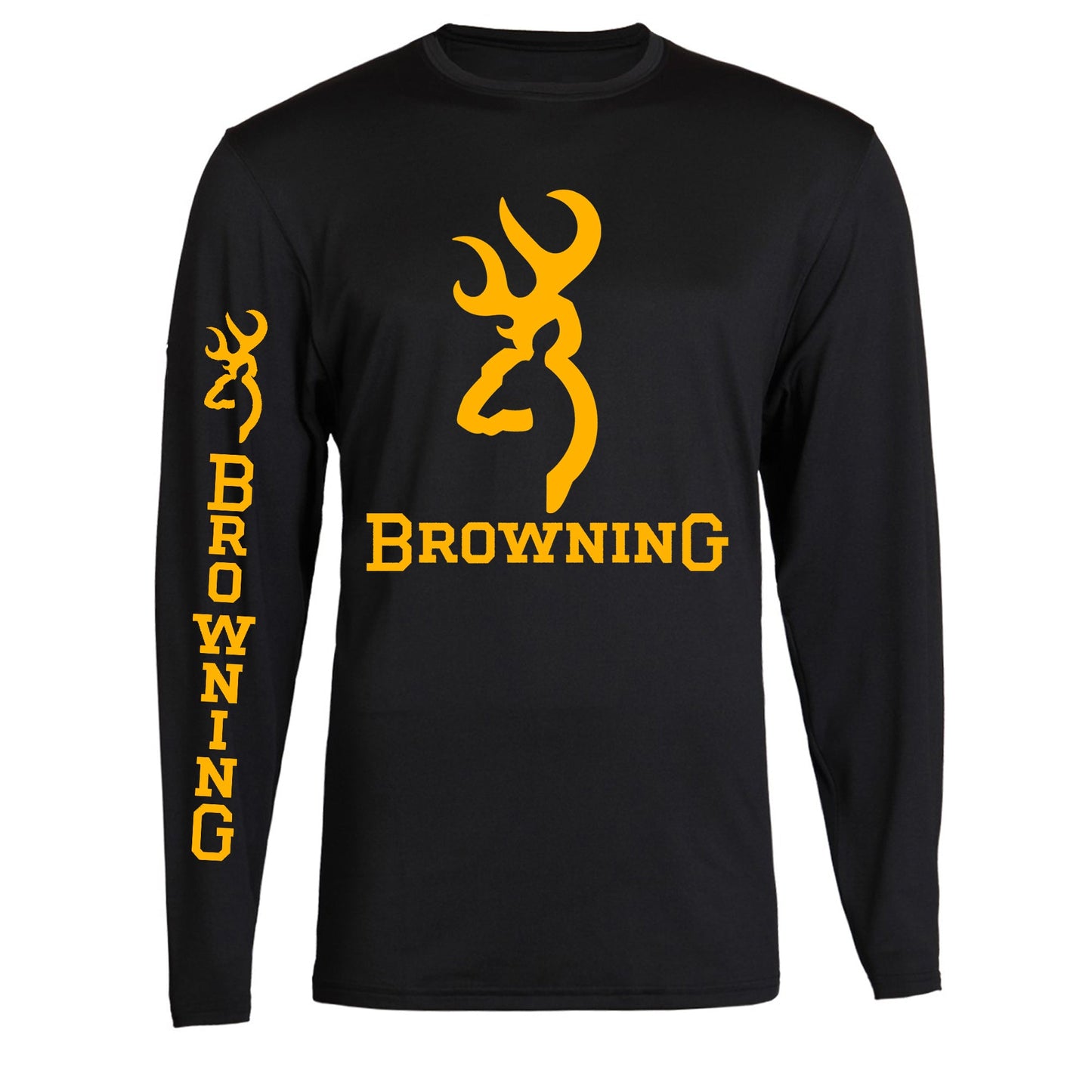 Browning Color Design Black Long Sleeve Tee S-2XL