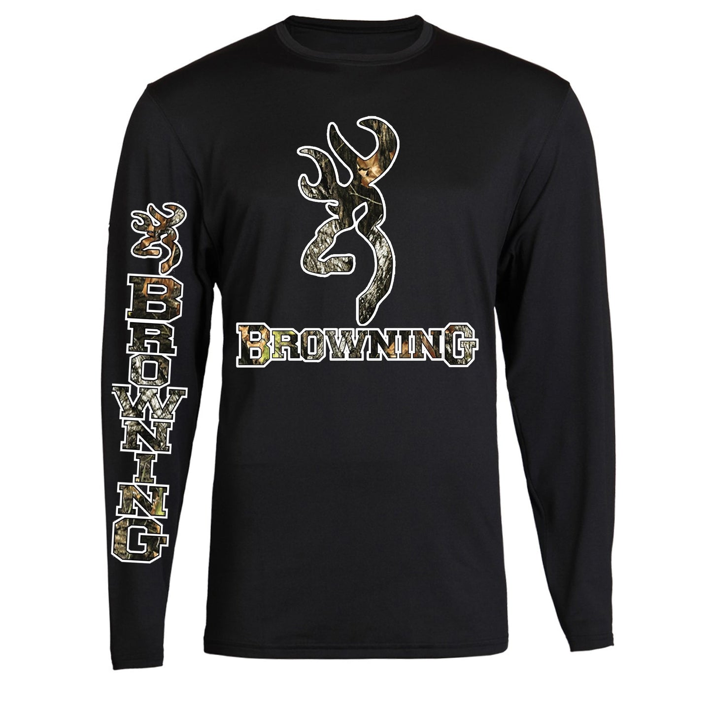 Browning Color Design Black Long Sleeve Tee S-2XL