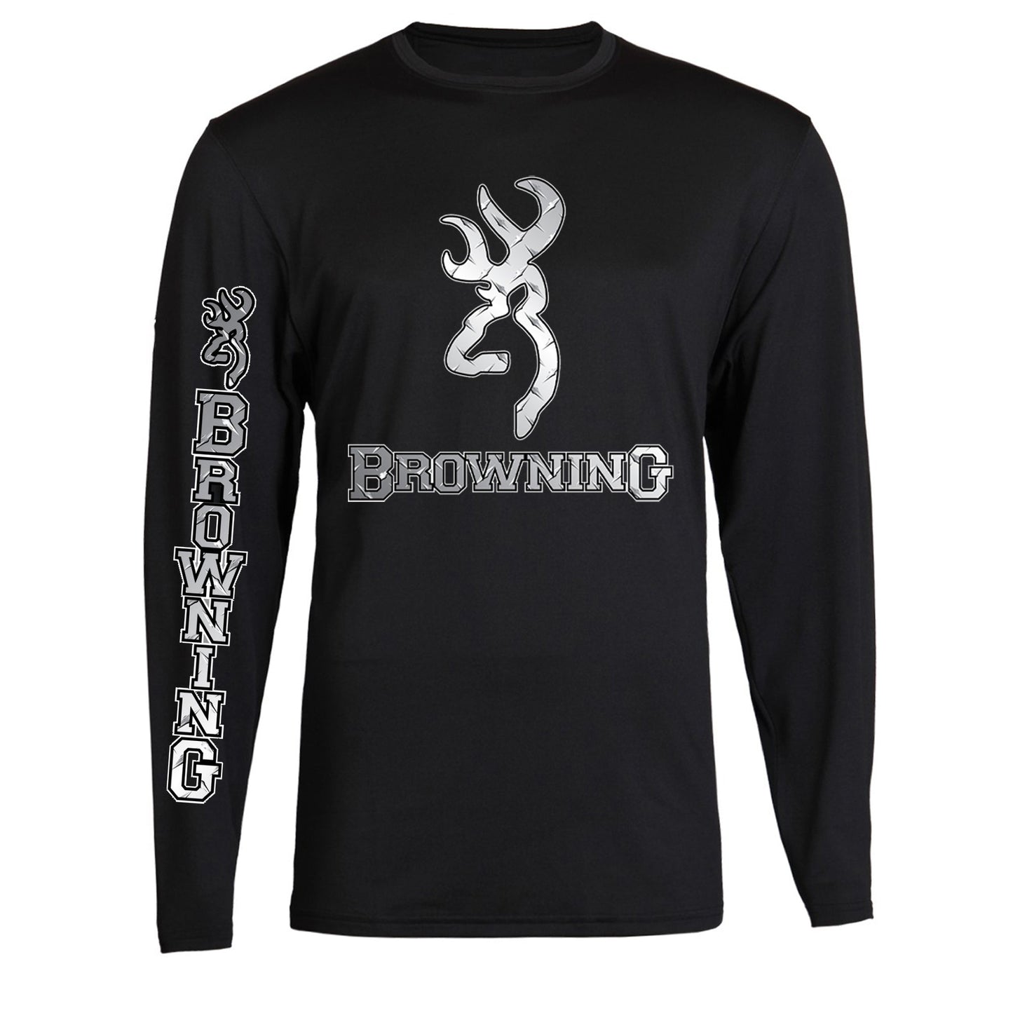 Browning Color Design Black Long Sleeve Tee S-2XL