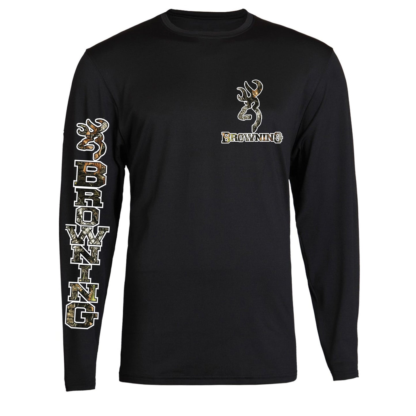 Browning Color Design Black Long Sleeve Tee S-2XL