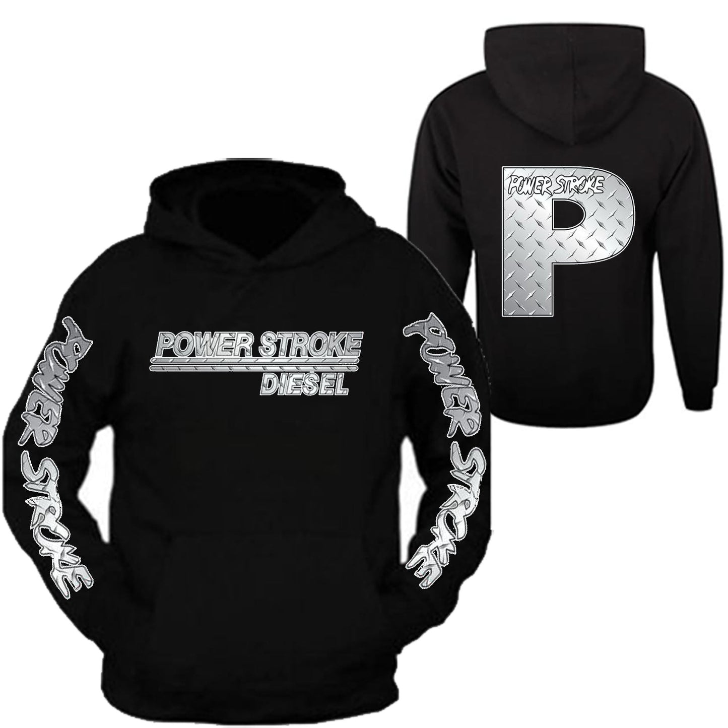 Power stroke camo Diesel Power Hoodie Front & Back Ford Power Stroke Diesel Hoodie