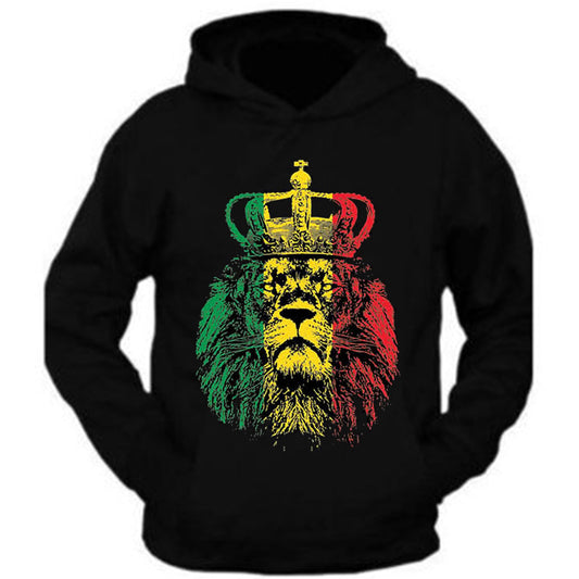 Bob Marley Kingston Jamaica 1945 Rasta Lion Music TEE Zion Rootswear Licensed Hoodie