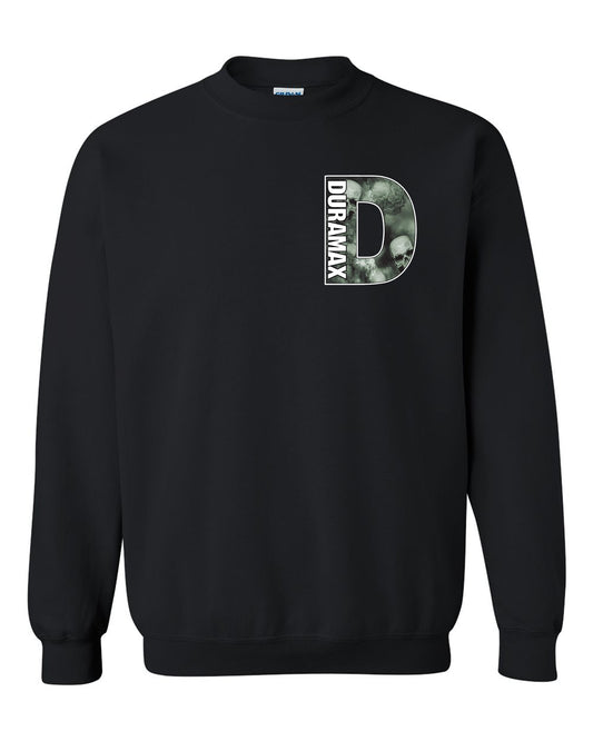 Skull Pocket D Duramax Sweatshirt Unisex Crewneck Sweatshirt Tee