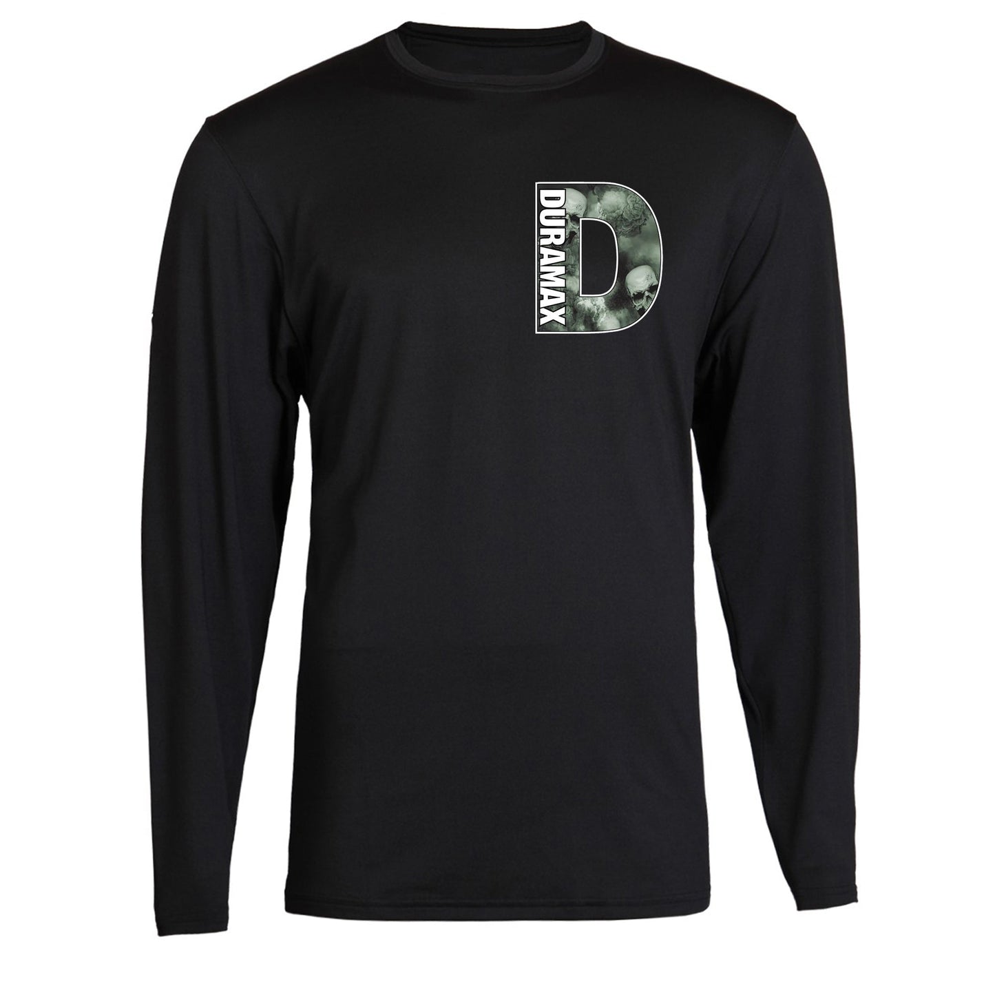 Duramax Color Big Design Color Black Long Sleeve Tee S-2XL