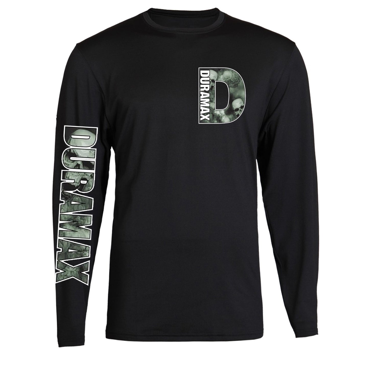 Duramax Color Pocket Design Color Black Sleeve Tee S-2XL