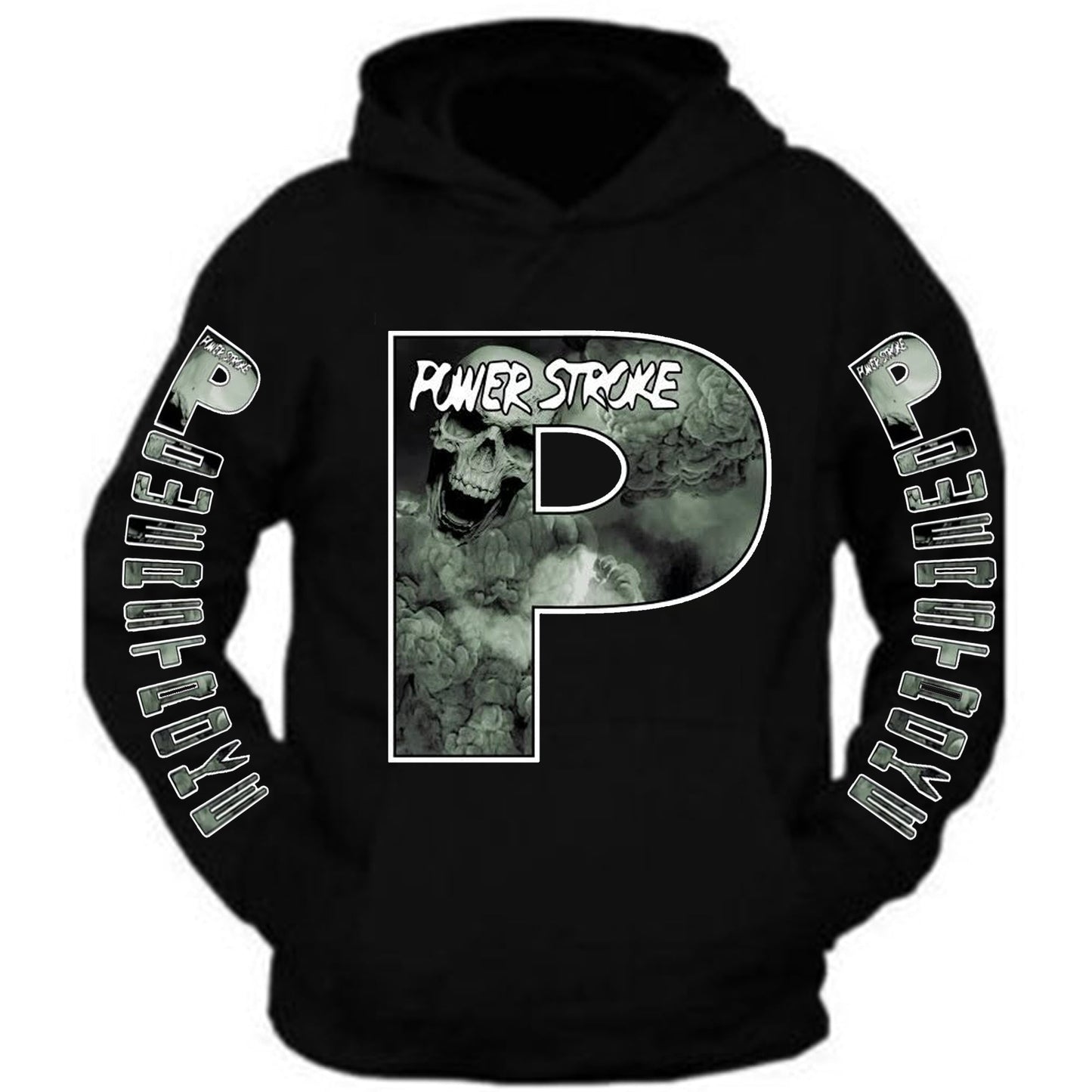 Power stroke Skull Diesel Power Hoodie Ford Power Stroke Diesel Hoodie S-5XL