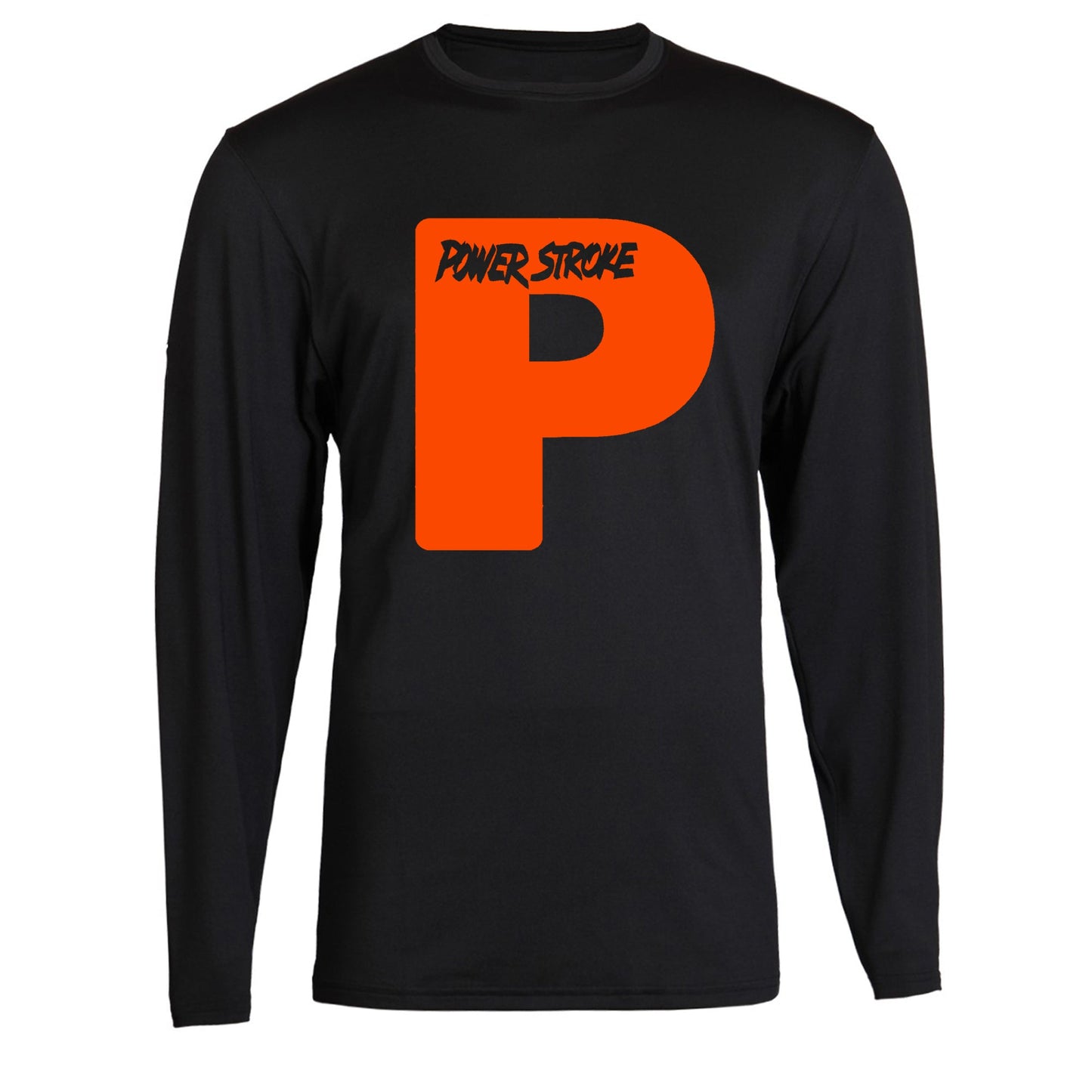 Powerstroke All Colors Big P Diesel Power Front Ford Power Stroke Diesel Long Sleeve Tee