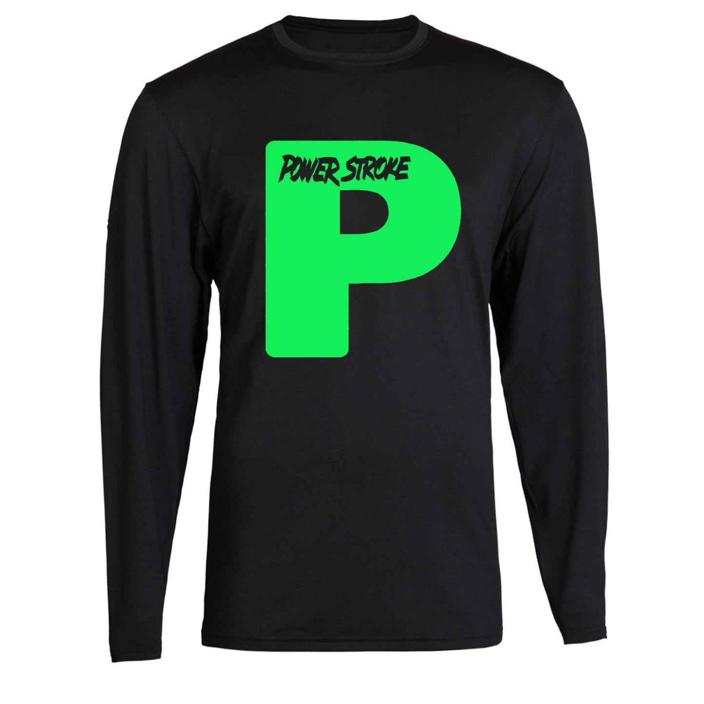 Powerstroke All Colors Big P Diesel Power Front Ford Power Stroke Diesel Long Sleeve Tee