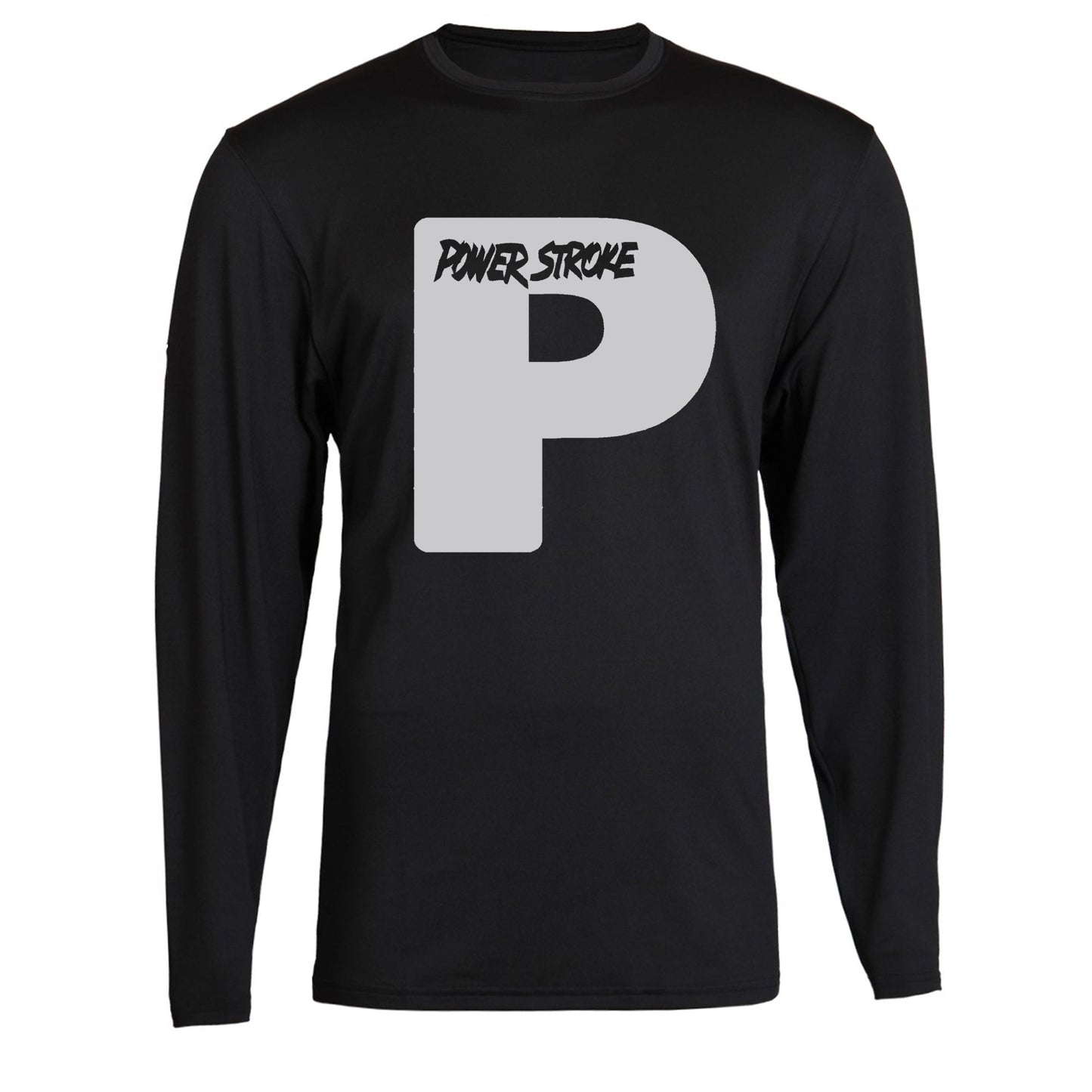 Powerstroke All Colors Big P Diesel Power Front Ford Power Stroke Diesel Long Sleeve Tee