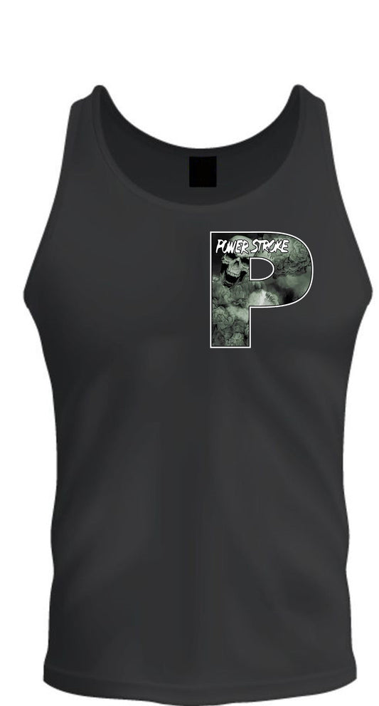 Powerstroke All Colors Diesel Power Tee Front P Ford Power Stroke Diesel Tee S-2XL tee Tank Top