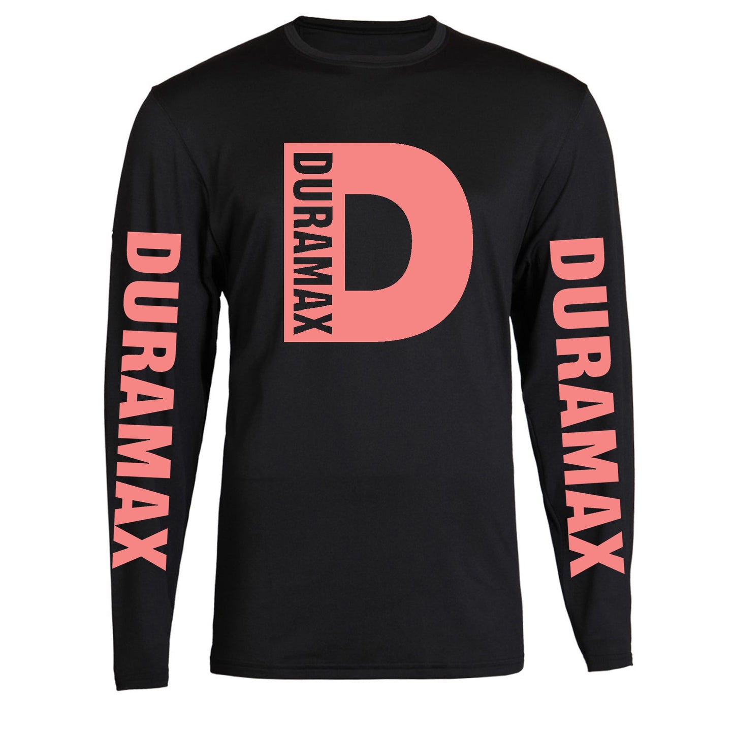 Duramax Color Big Design Color Black Long Sleeve Tee S-2XL