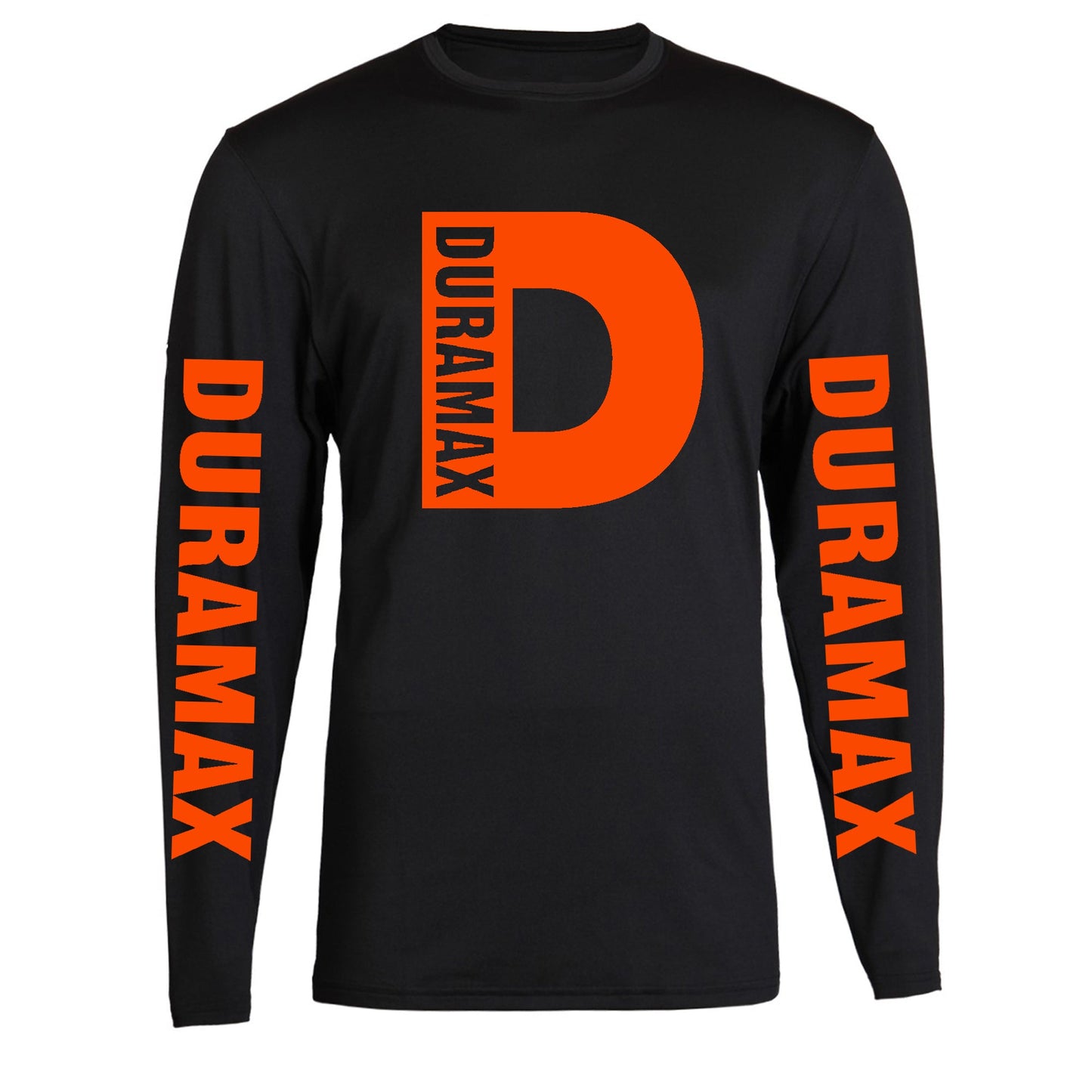 Duramax Color Big Design Color Black Long Sleeve Tee S-2XL