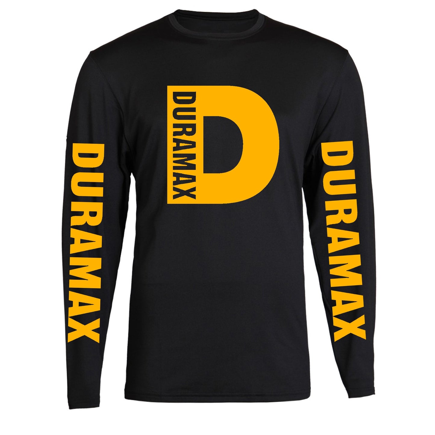 Duramax Color Big Design Color Black Long Sleeve Tee S-2XL