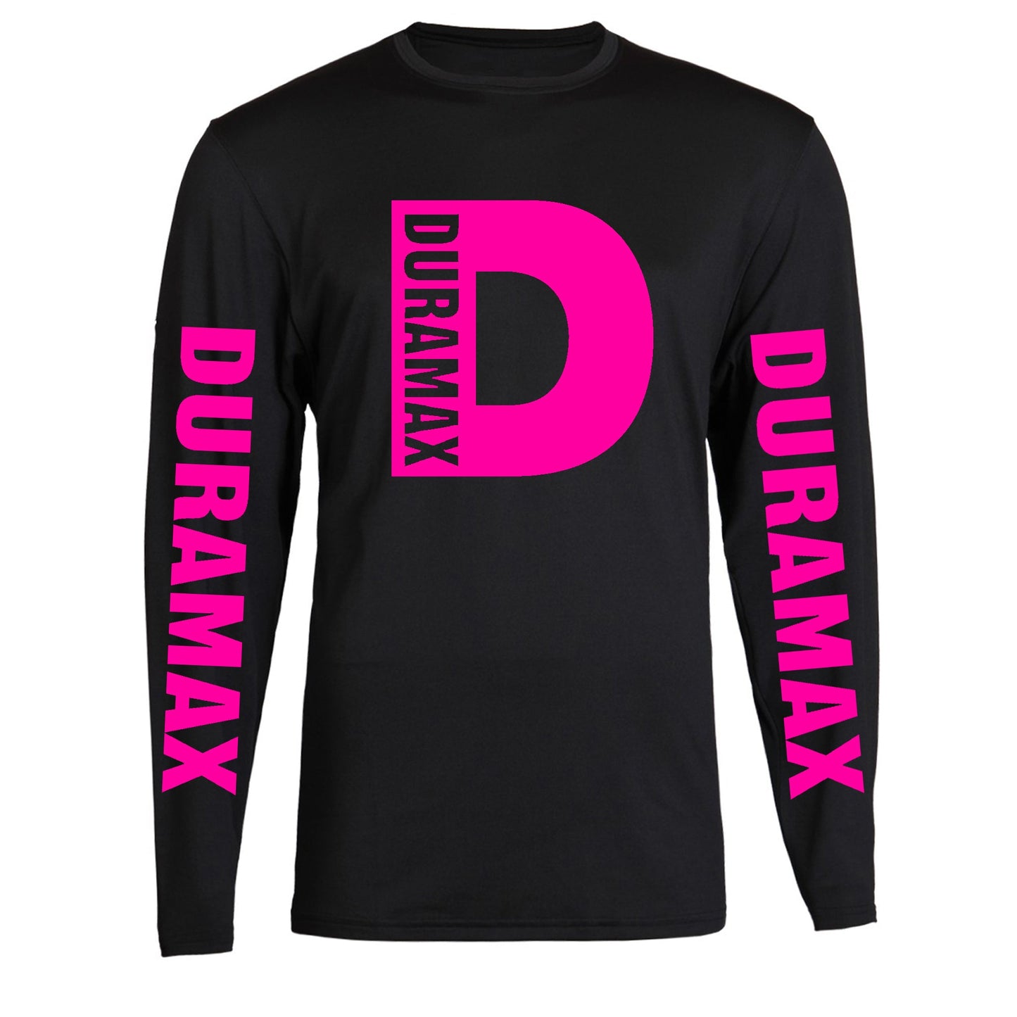 Duramax Color Big Design Color Black Long Sleeve Tee S-2XL