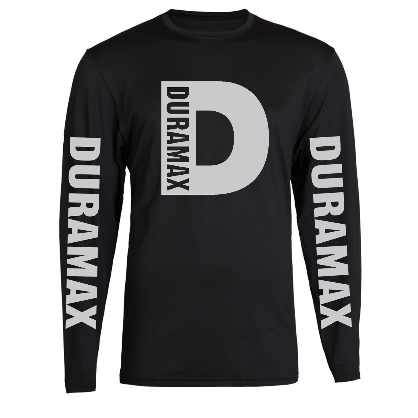 Duramax Color Big Design Color Black Long Sleeve Tee S-2XL