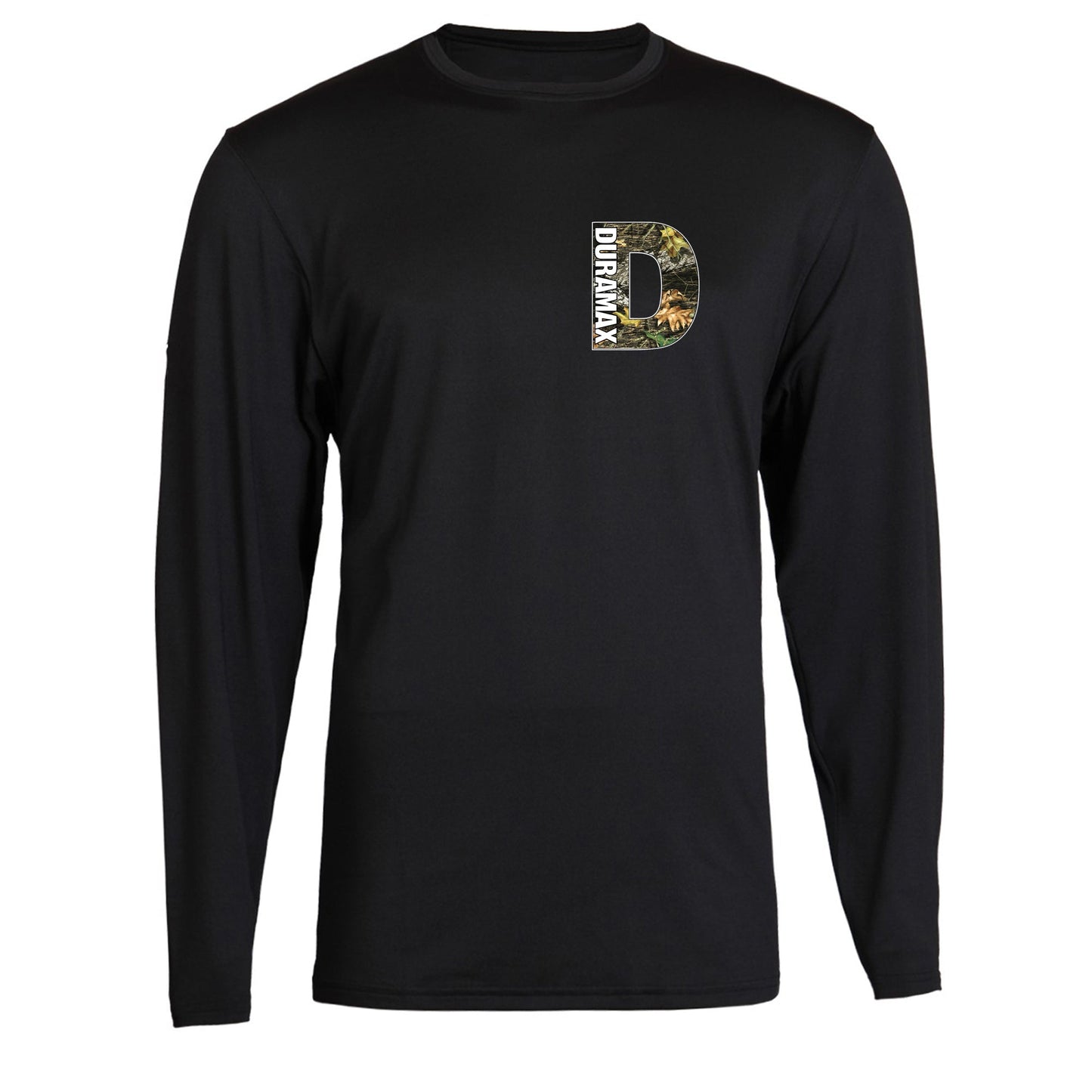 Duramax Color Big Design Color Black Long Sleeve Tee S-2XL