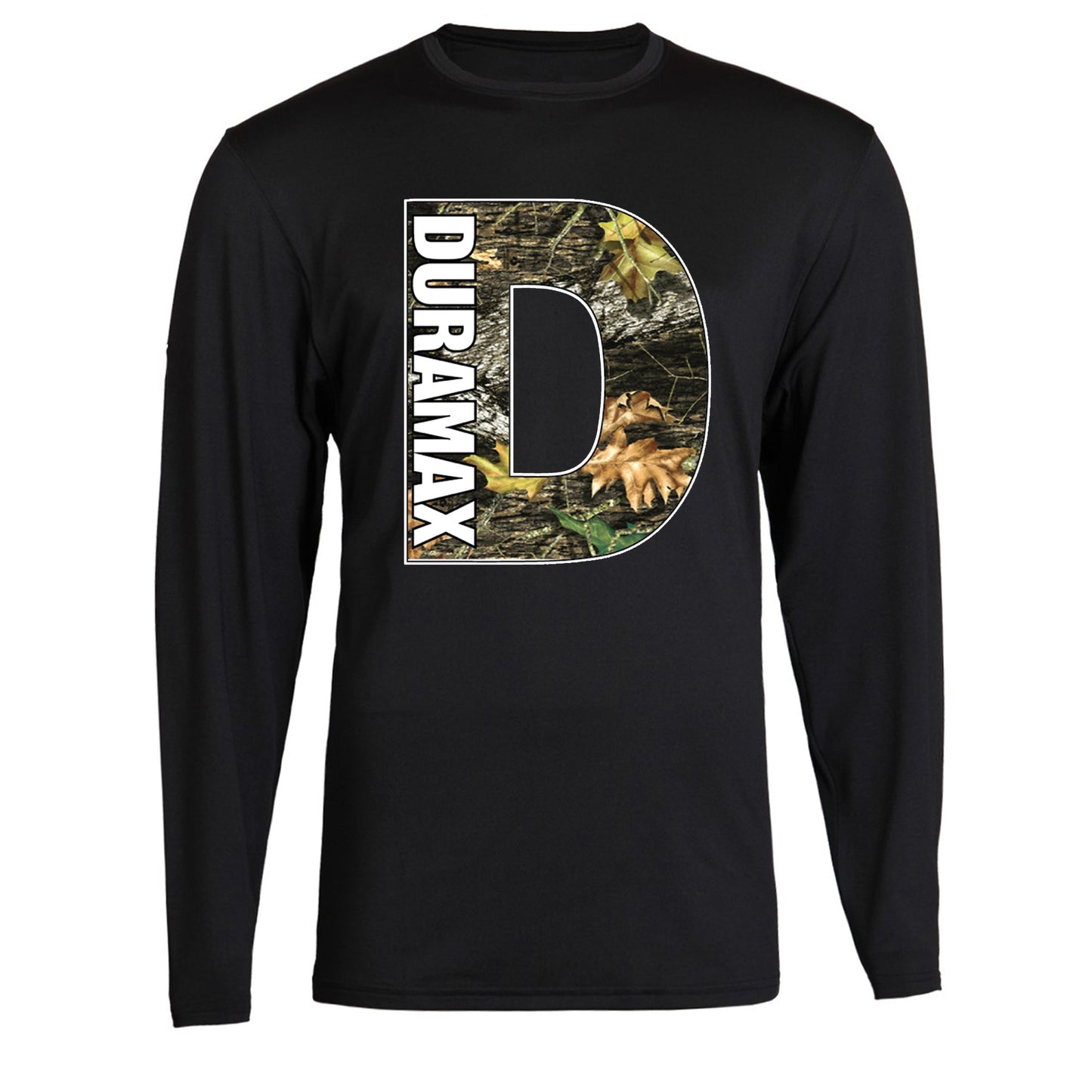 Duramax Color Big Design Color Black Long Sleeve Tee S-2XL