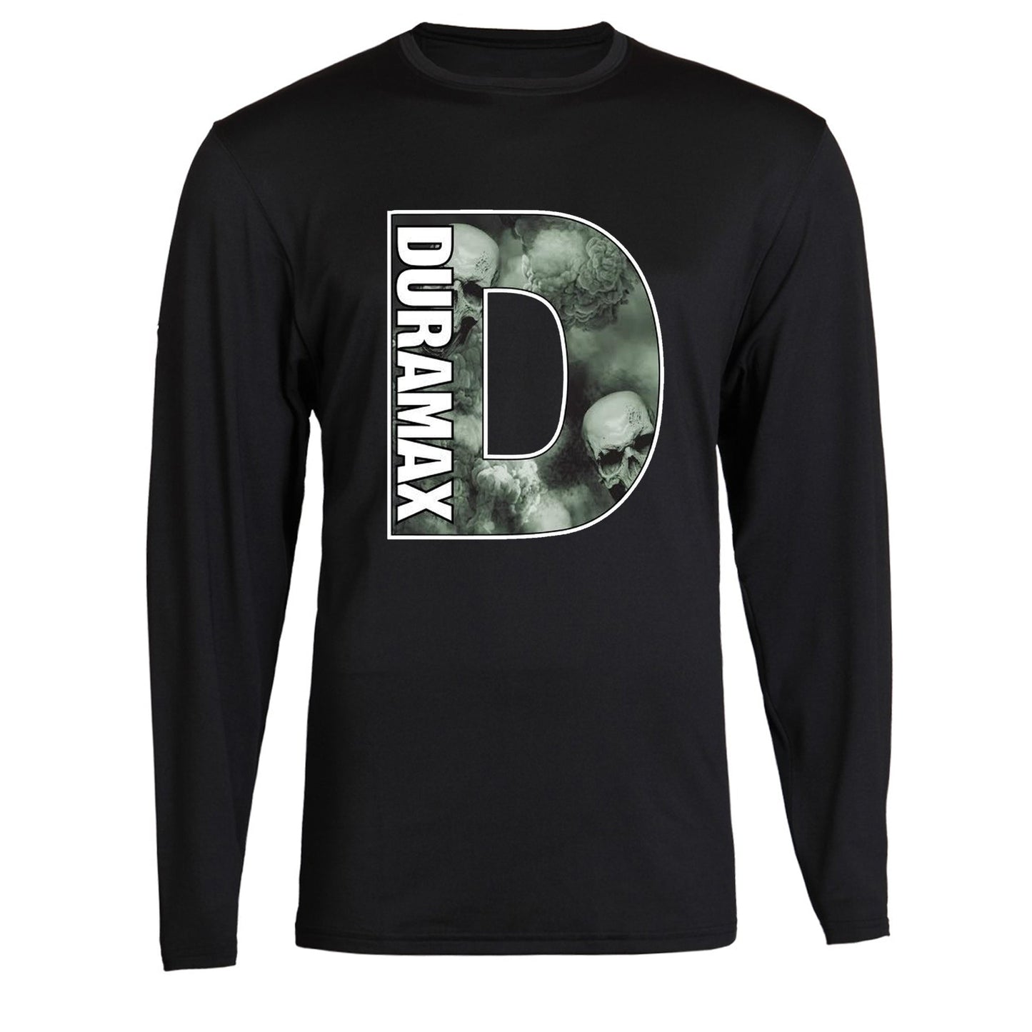 Duramax Color Big Design Color Black Long Sleeve Tee S-2XL