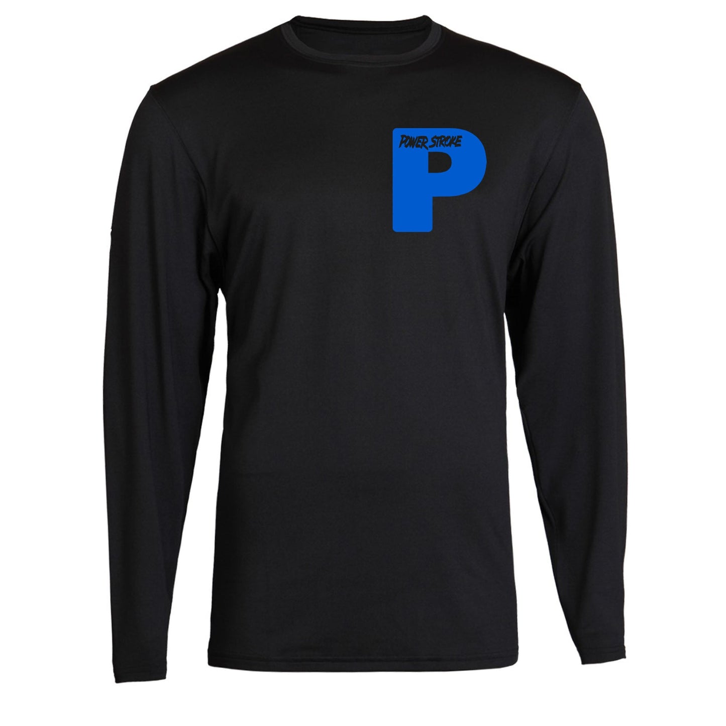 Powerstroke All Colors Big P Diesel Power Front Ford Power Stroke Diesel Long Sleeve Tee