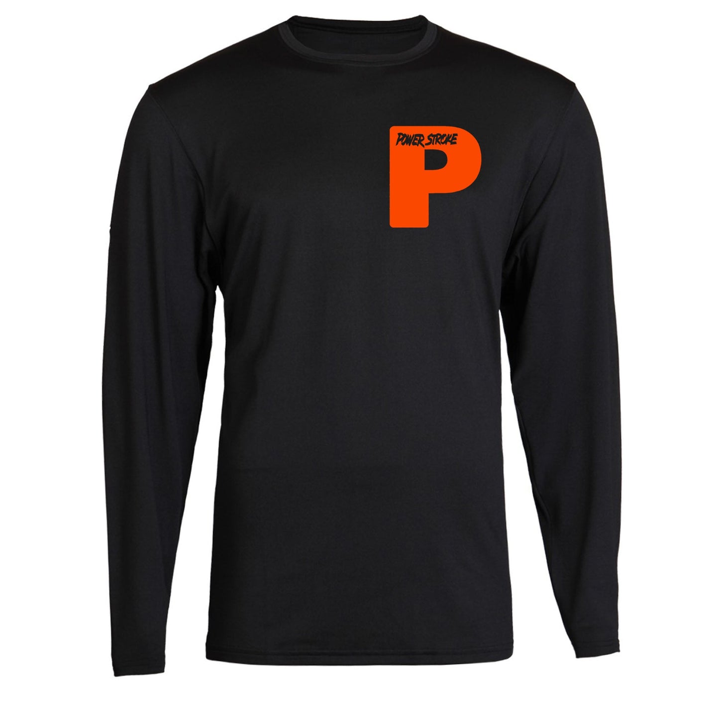 Powerstroke All Colors Big P Diesel Power Front Ford Power Stroke Diesel Long Sleeve Tee