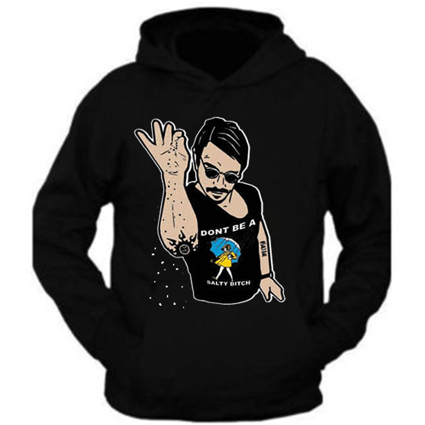 Salt Bae Funny Hoodie Viral Internet Meme Facebook Turkish Chef