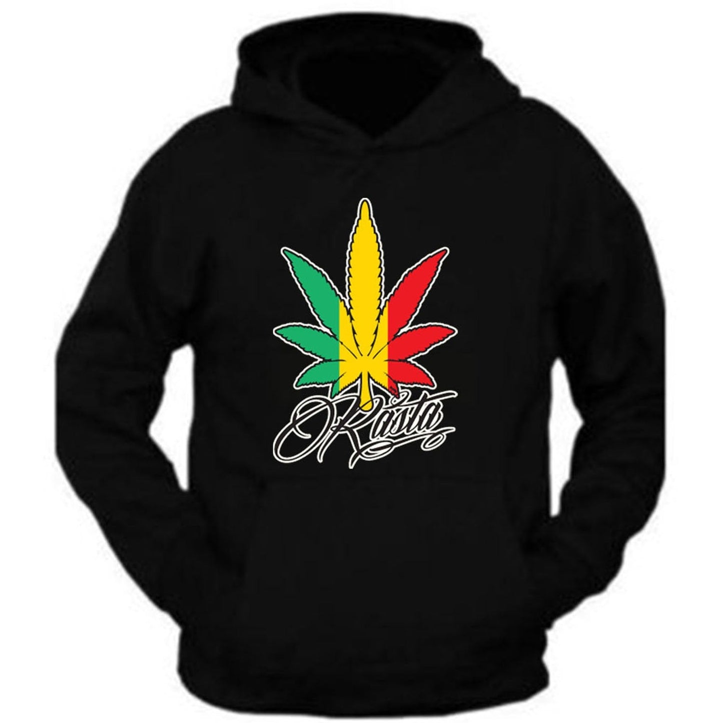 Bob Marley Kingston Jamaica 1945 Rasta Leaf TEE Zion Rootswear Licensed Hoodie