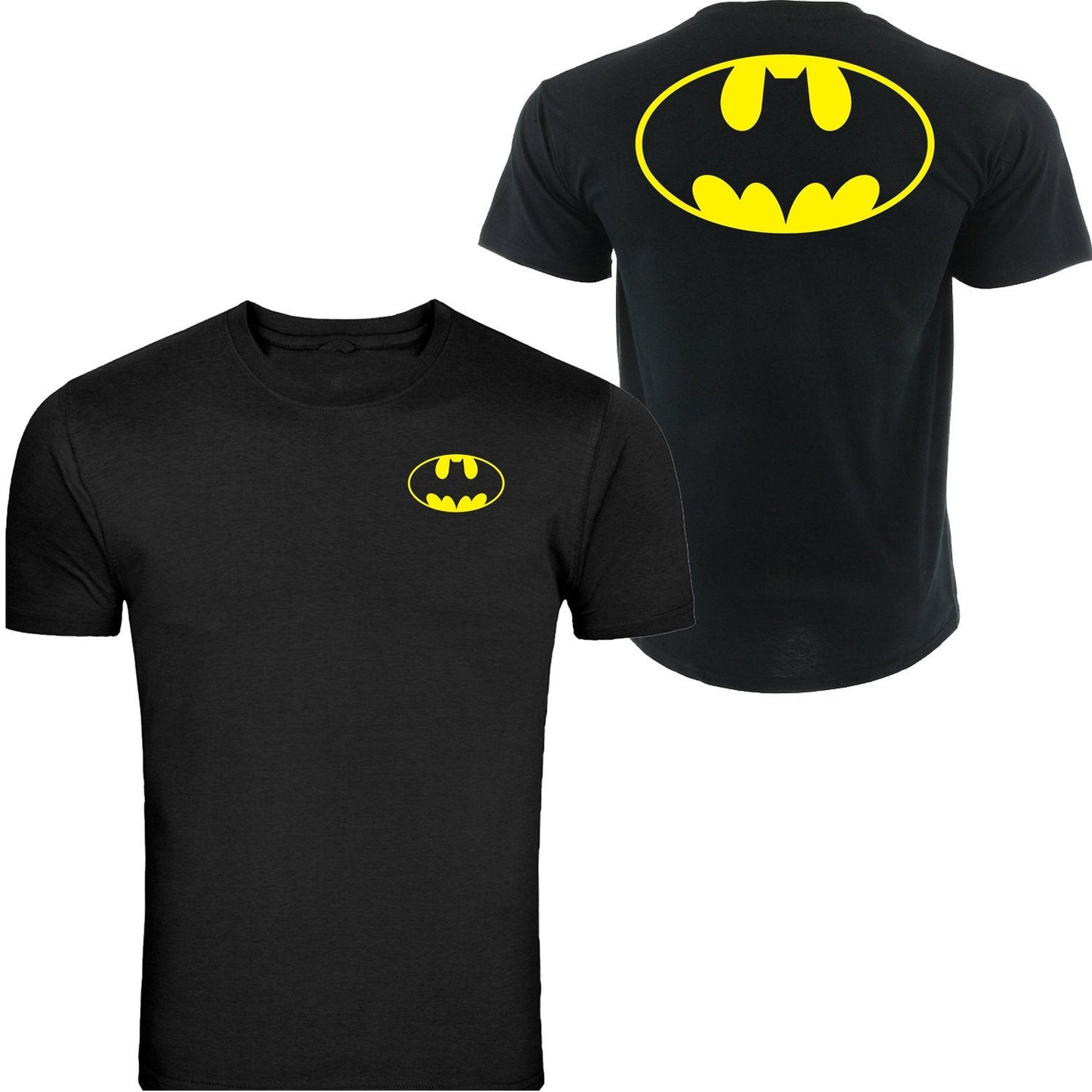 Batman Classic Logo Tee All Sizes Unisex T-Shirt Tee