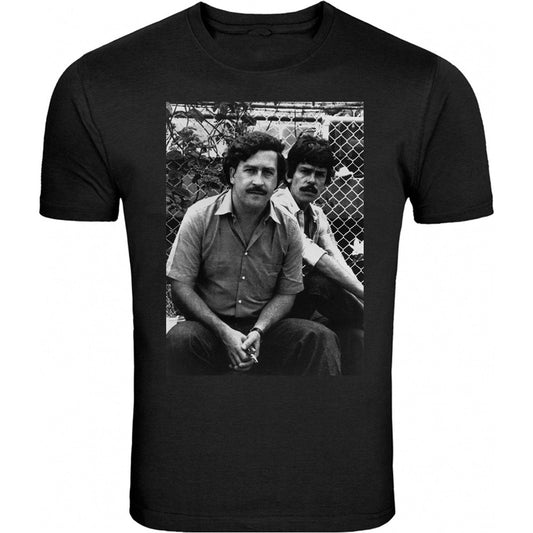 Narcos Tee Pablo Escobar Mens Tee Plata o Plomo Columbian Drug Lord Medellin S - 5XL T-Shirt Tee