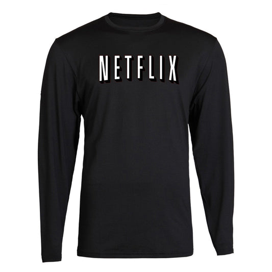 Netflix Movie Tee Funny Humor Movie Night Netflix and Chill Long Sleeve