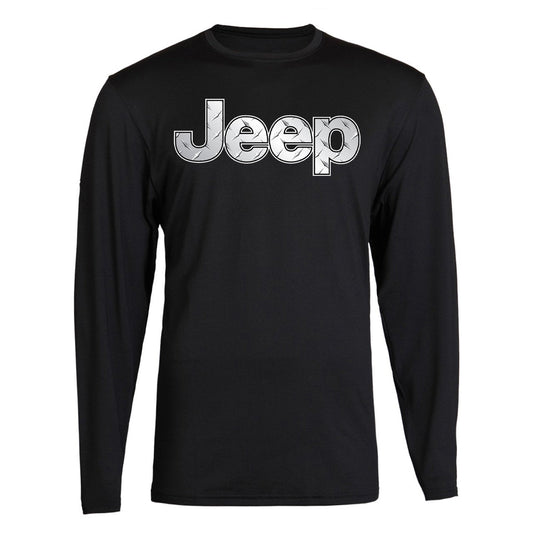 Silver Jeep S - 2XL 4x4 Off Road Long Sleeve Tee