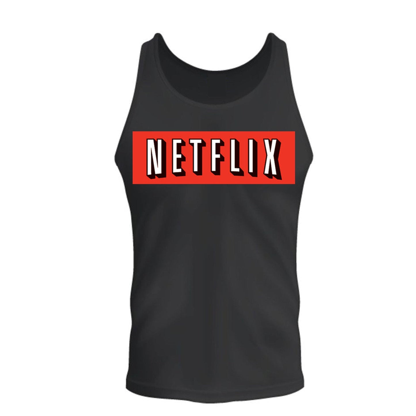 Netflix Movie T-shirt Funny Humor Movie Night Netflix and Chill Tank Top