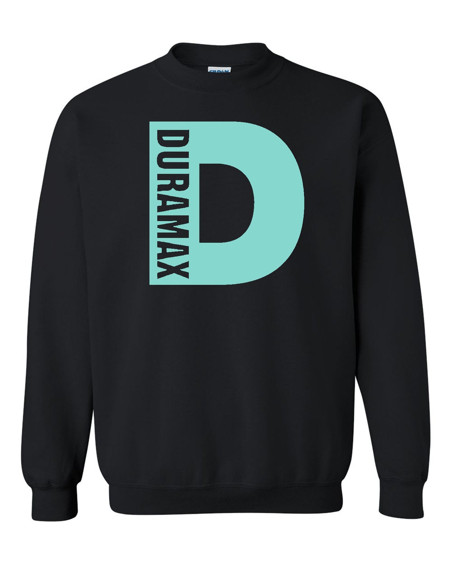 Duramax Mint Big Design Color Black Unisex Crewneck Sweatshirt Tee