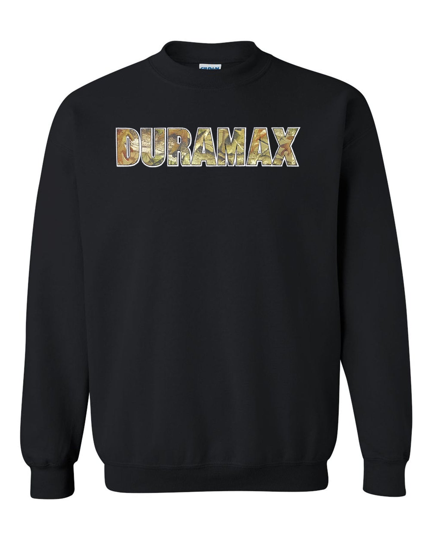 Duramax Camo D Design Color Black Unisex Crewneck Sweatshirt Tee