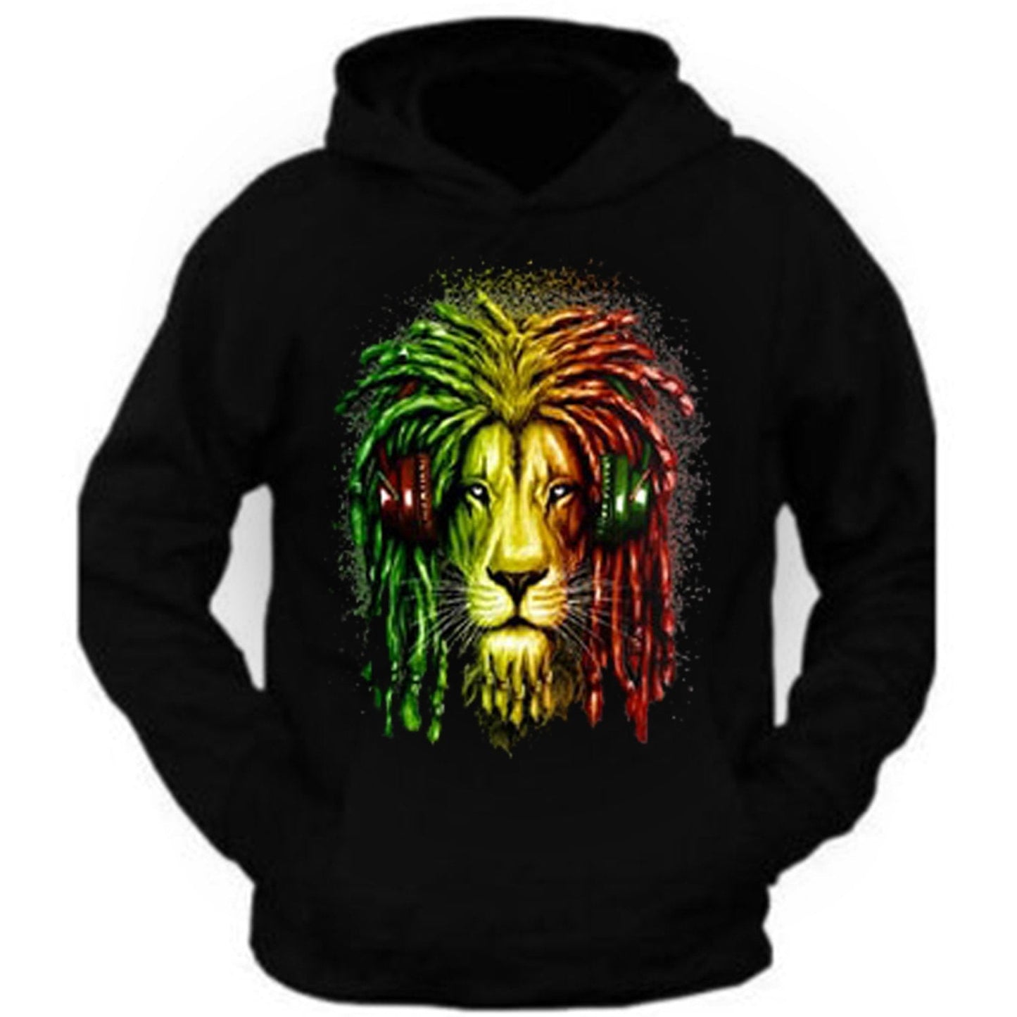 Bob Marley Kingston Jamaica 1945 Rasta Lion Music TEE Zion Rootswear Licensed Hoodie