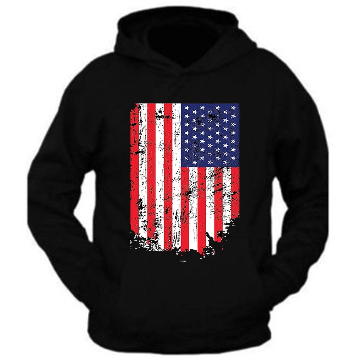 Usa Flag Sweatshirt Hoodie