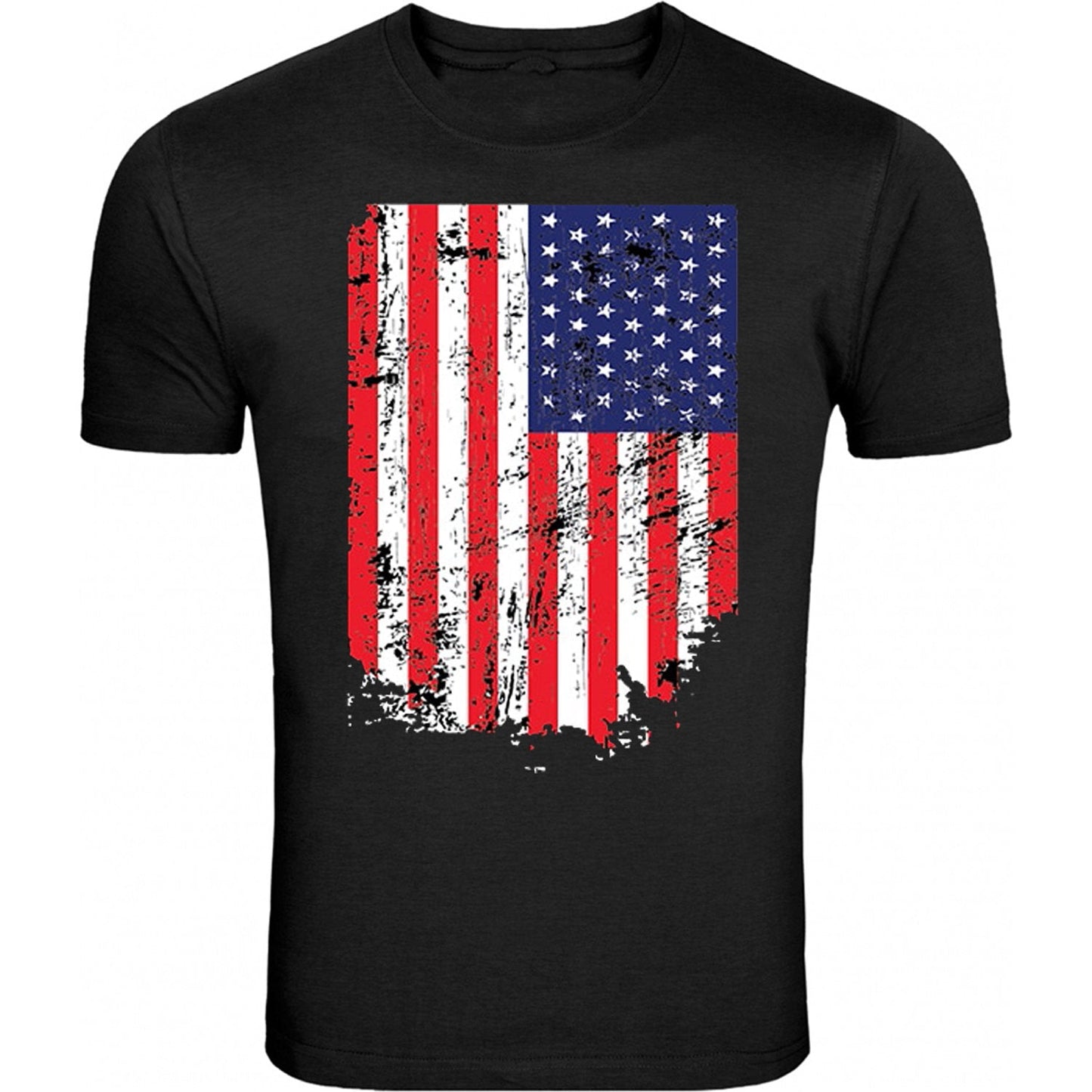 Usa Flag Tee S -5XL T-Shirt Tee