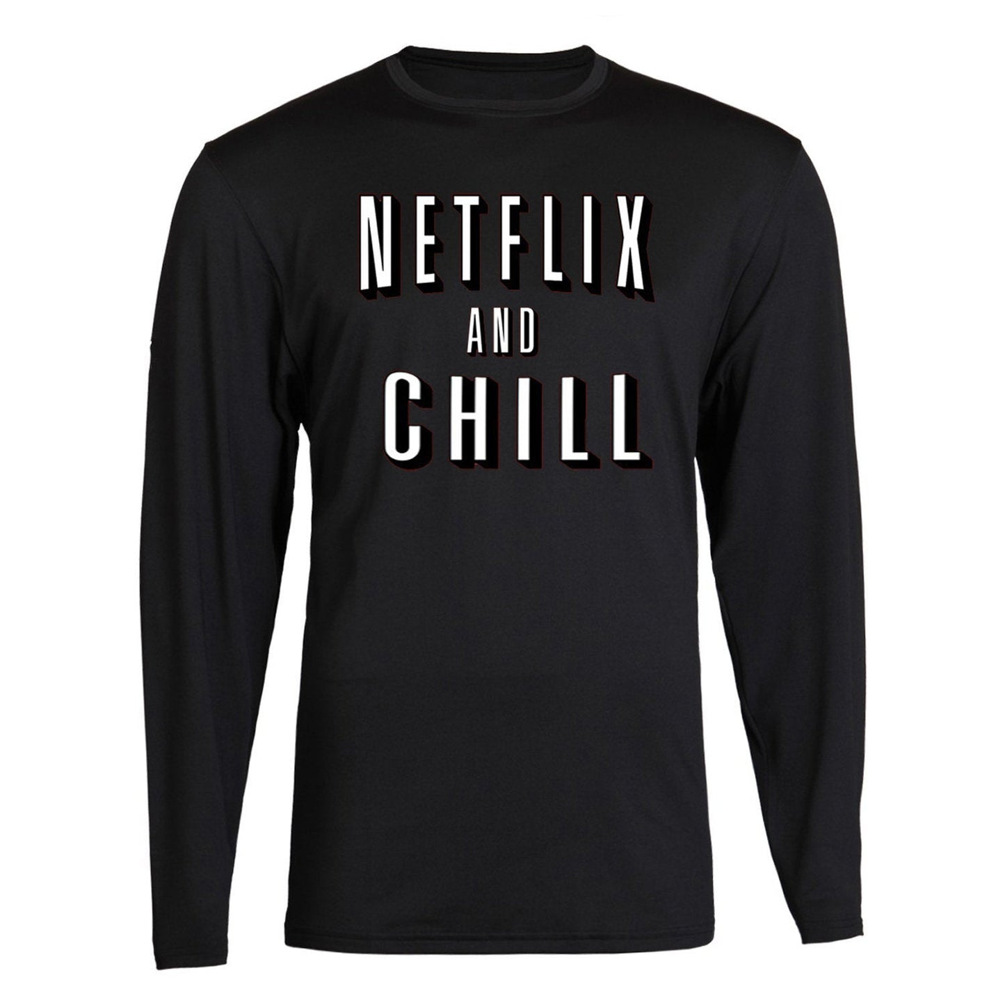 Netflix Movie Tee Funny Humor Movie Night Netflix and Chill Long Sleeve